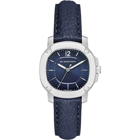 burberry navy blue watch|burberry watch for women.